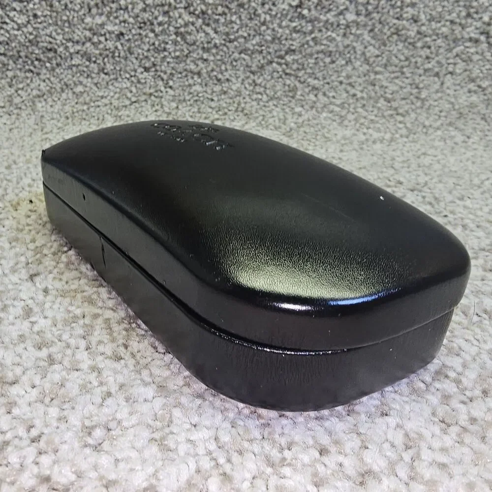 COACH New York Gloss‎ Black Sunglasses Clamshell HARD CASE ONLY - Large